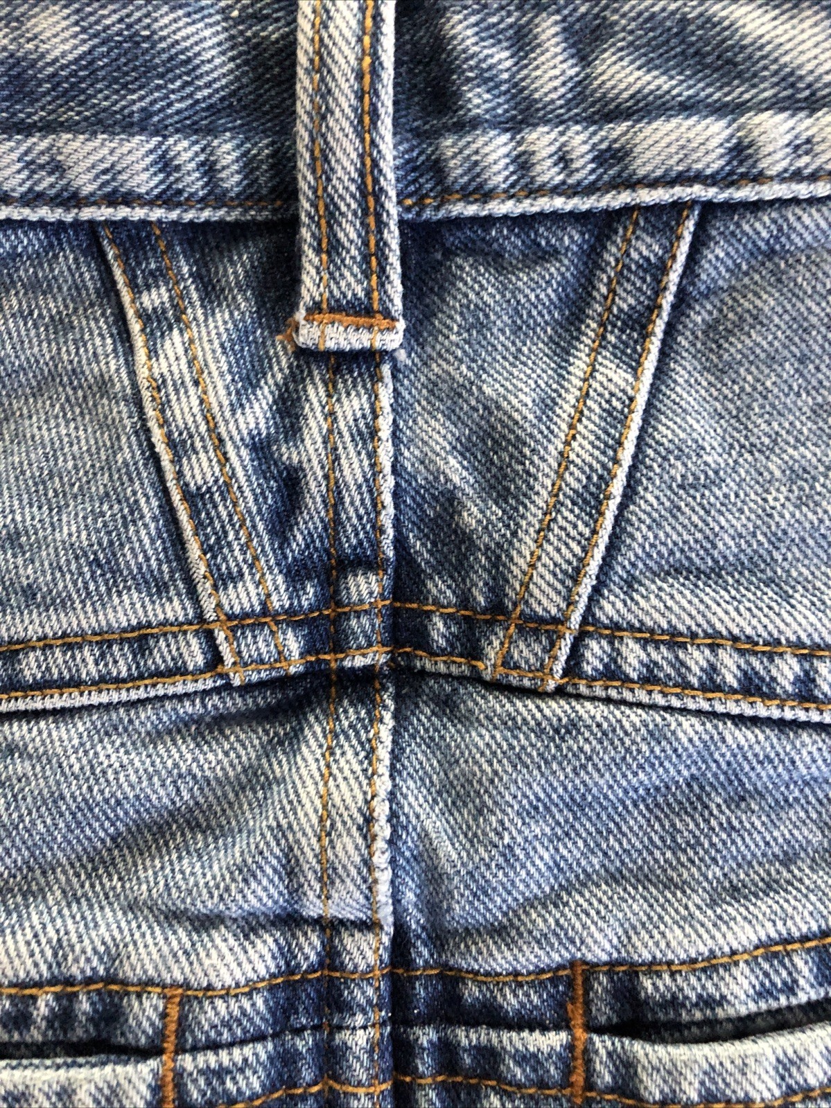 Vintage Marithe Francois Girbaud 100% Cotton Denim Skirt 28” Waist
