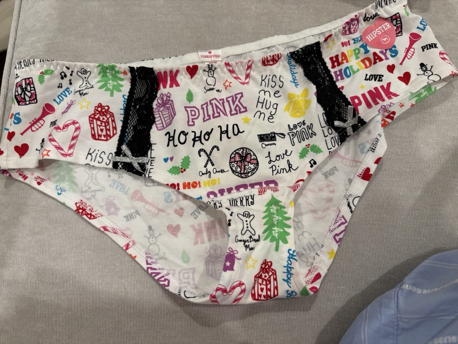 NWT Victoria’s Secret PINK Extra Low Rise Hipster Panties Sz S VTG Y2K RARE