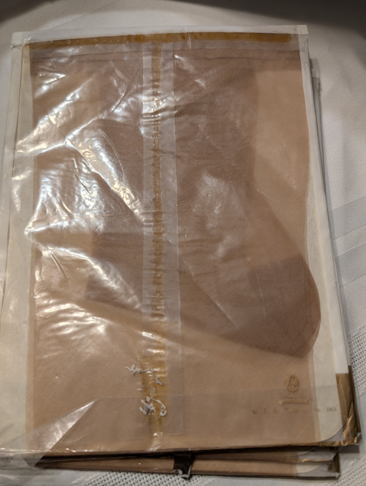 VTG Beautiful Hosiery Seamless Stockings Size 10 Rose Glow