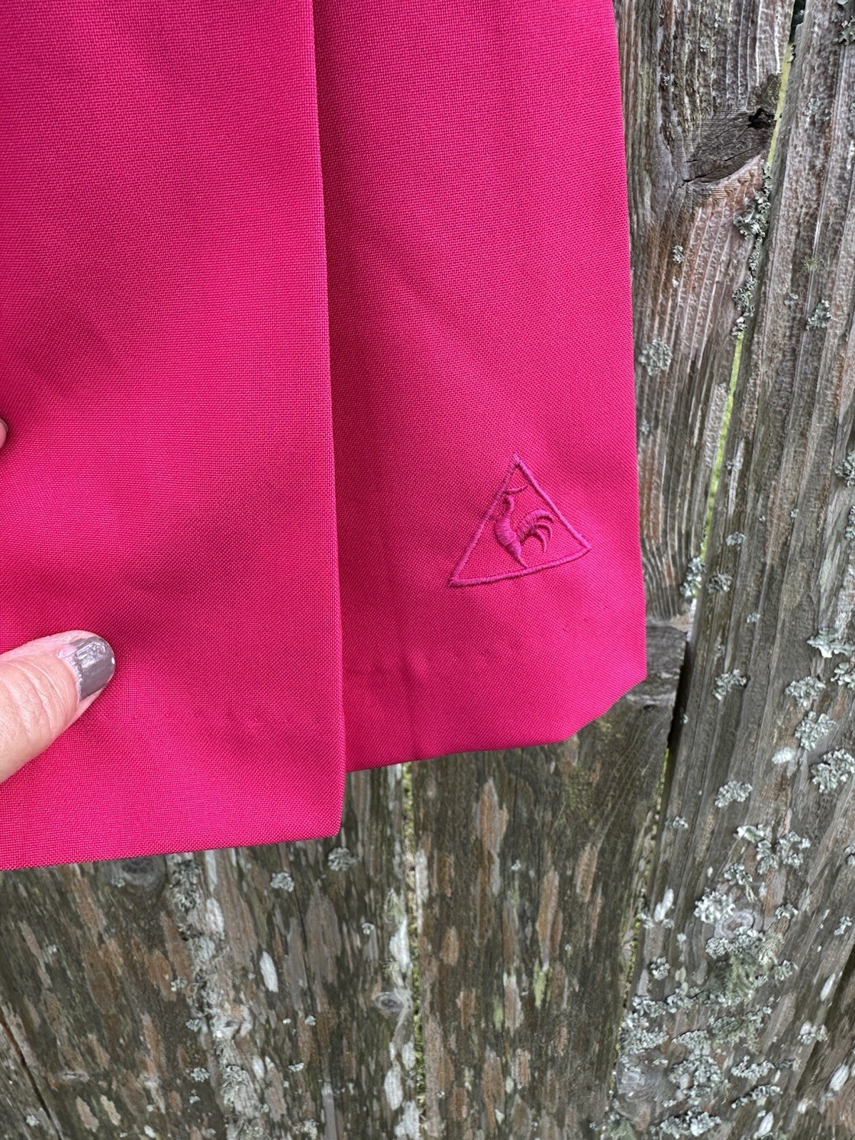 Le Coq Sportif Pink Pleated Tennis Skirt Preppy Athleisure Size 8 Pickleball