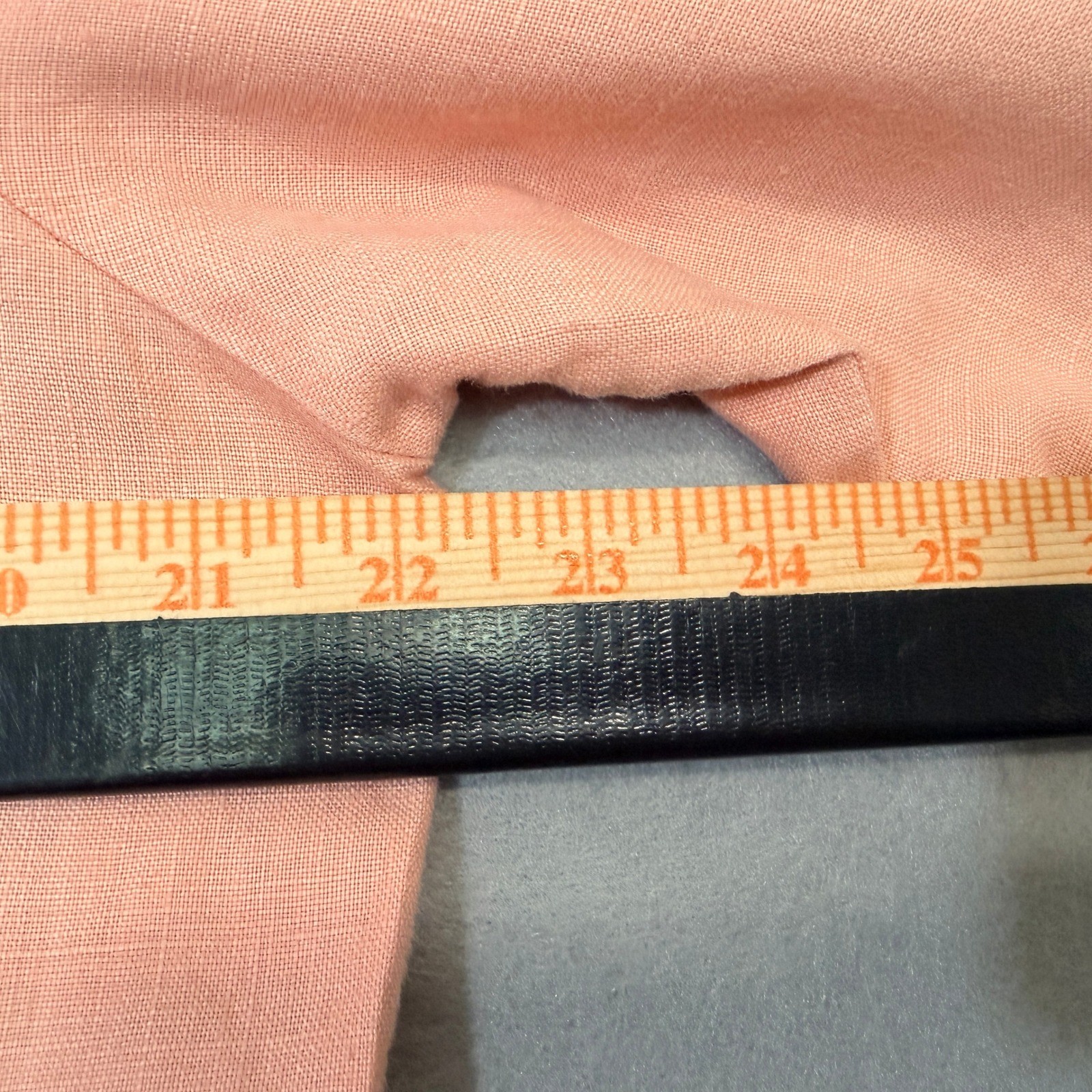 Vintage Chadwicks Linen Jacket 14P Shirt Utility Pocket Minimalist Boxy Coastal