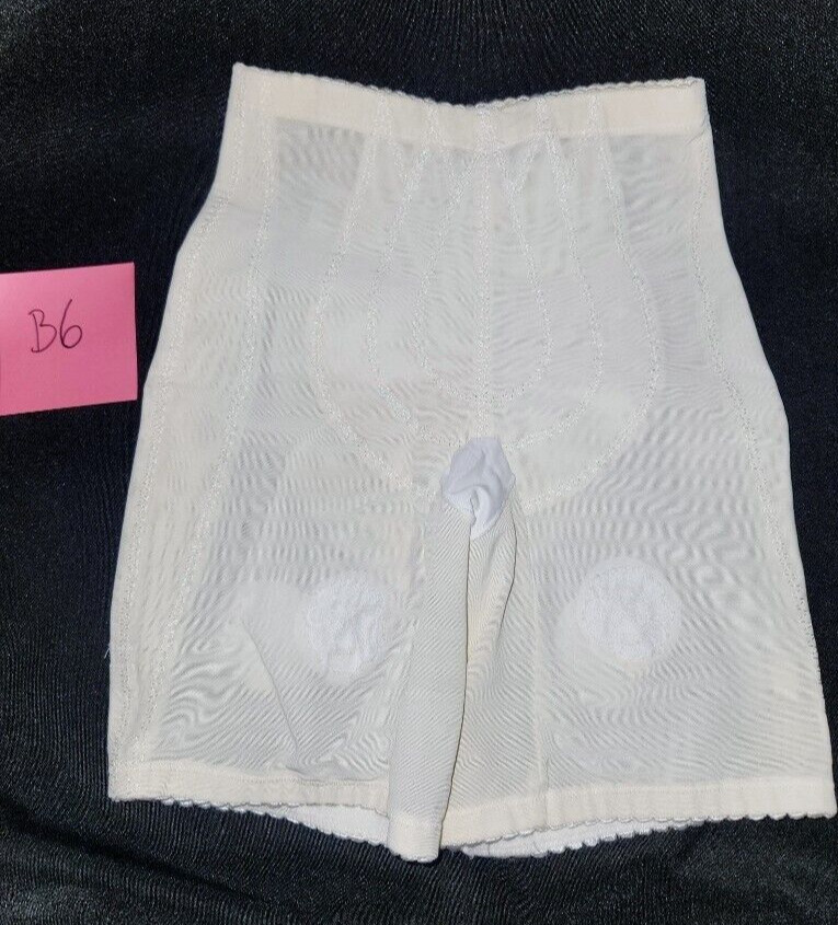 VTG Vanity Fair S 41-015 Nylon Girdle Shaper Long Leg Garter Loop B6