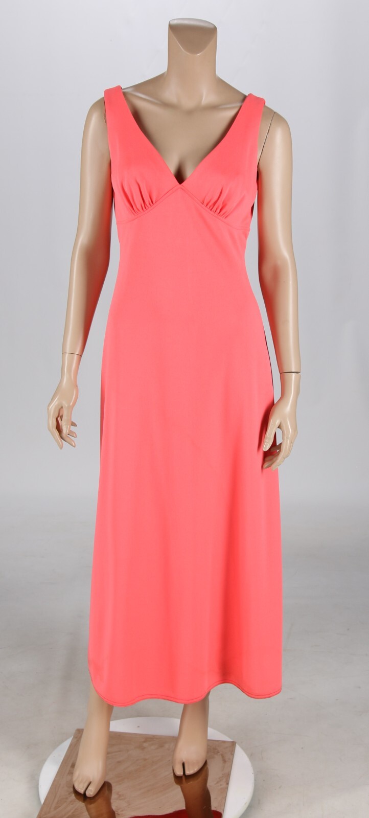 Unbranded Vintage 1970s Pink Maxi Bridesmaid Prom Party Dress sz 9/10