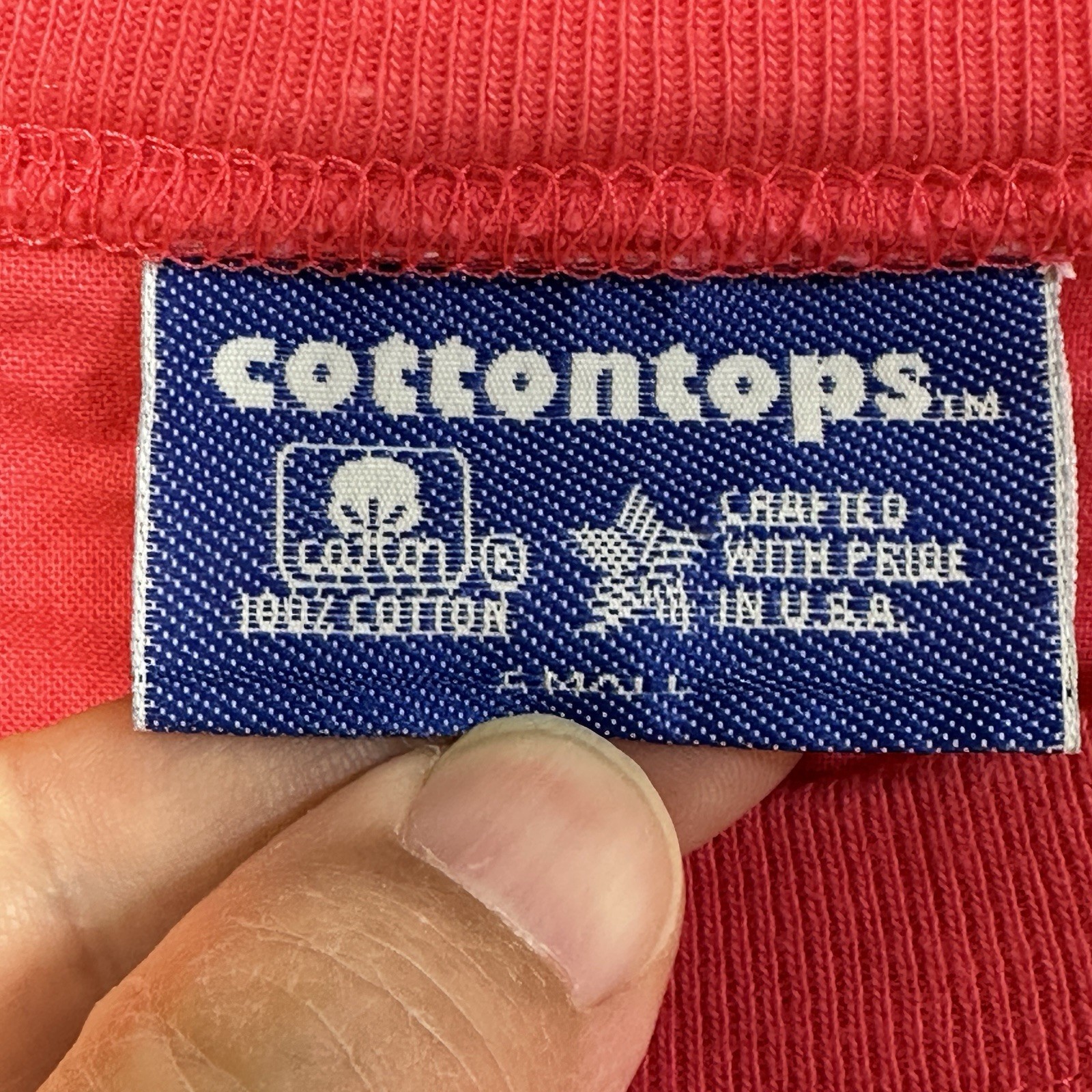 Vintage Cottontops Women’s Small Long Sleeve T-Shirt Cottagecore Flowers Spring