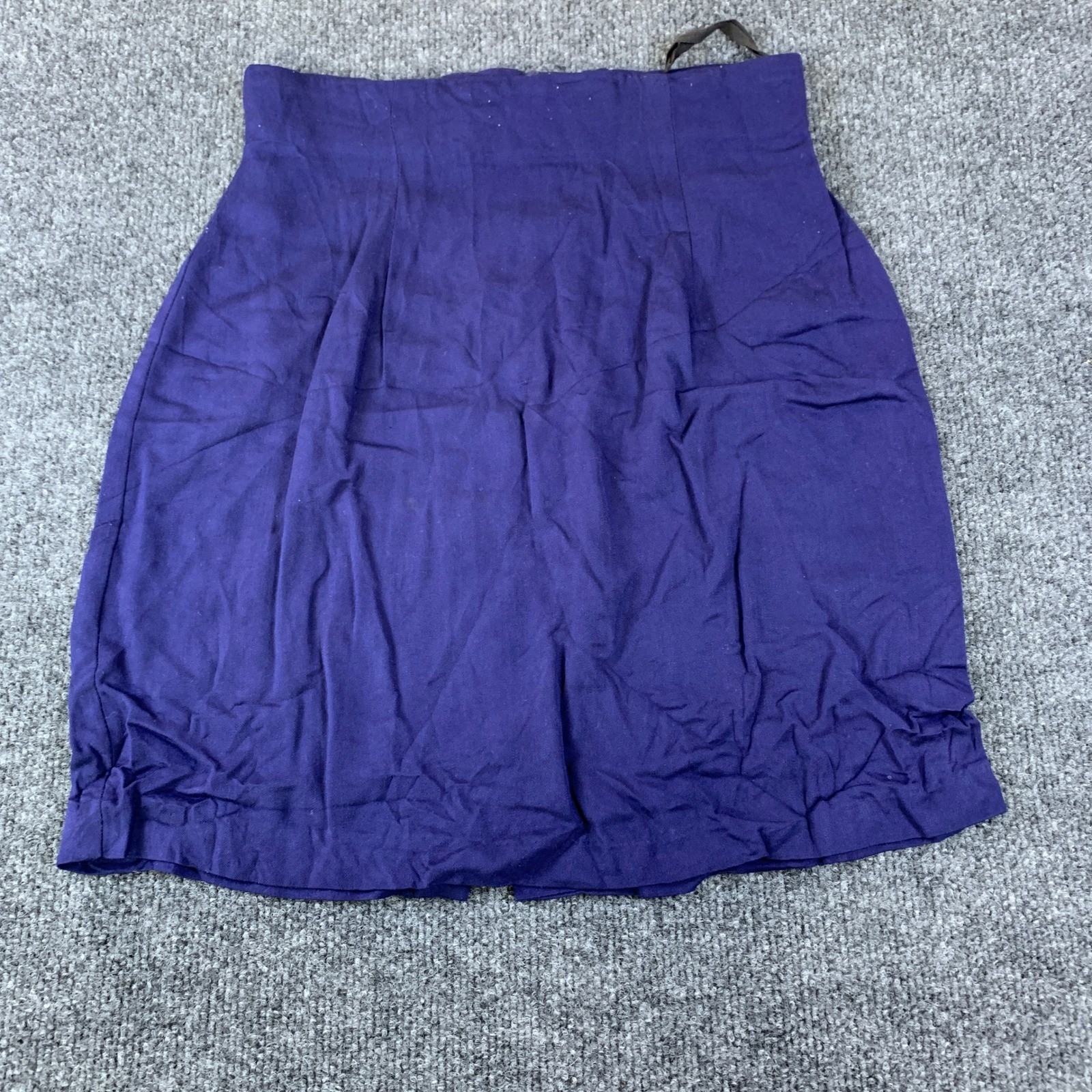 Rampage Mini Skirt Womens 5 Purple Excellent Vintage 90s High Waist Made in USA