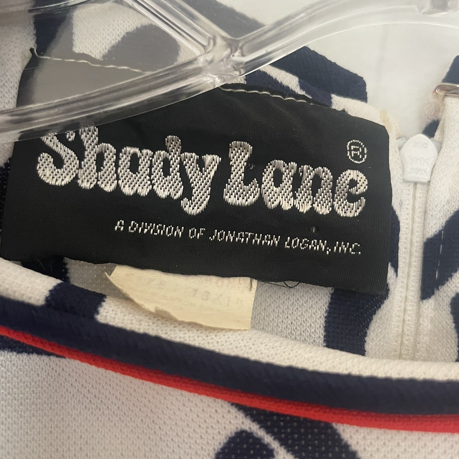 VINTAGE Shady Lane Jonathan Logan 1960s Long sleeve Lightweight Dress Sailor