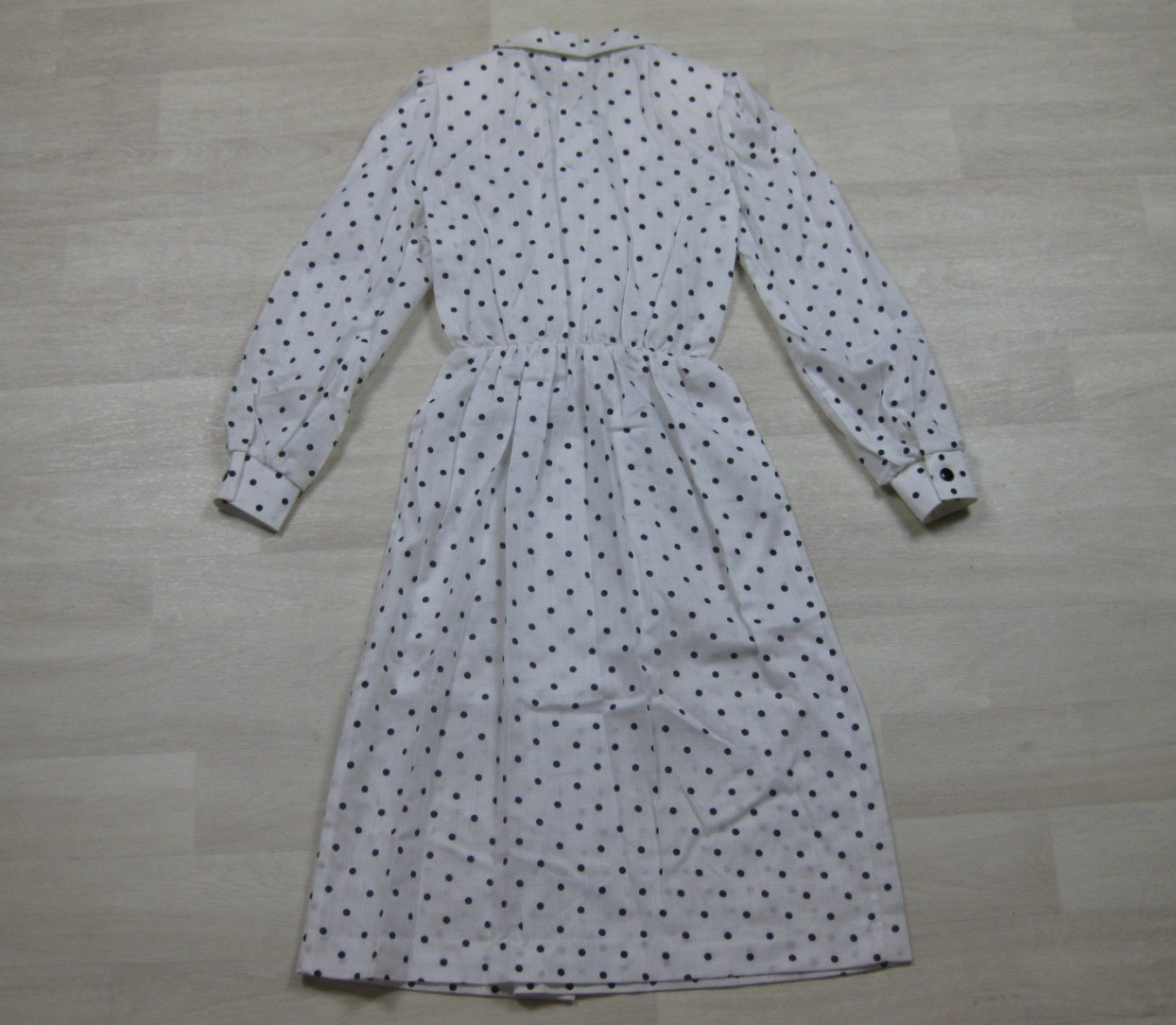 NWT Vintage 80s does 50s Joseph Bruno Midi Dress (4P) Polka Dot New Look NEW