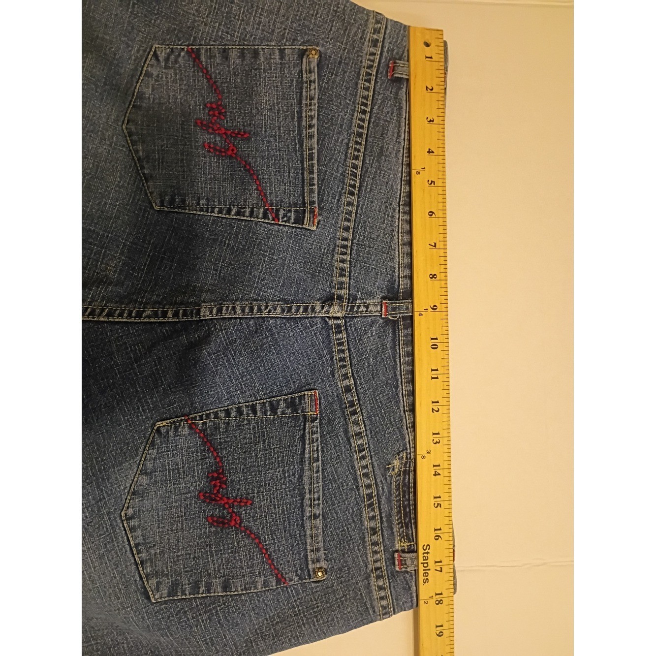 VTG Marithe Francois Girbaud Women’s Y2K Straight-Leg Blue Jeans Sz 38