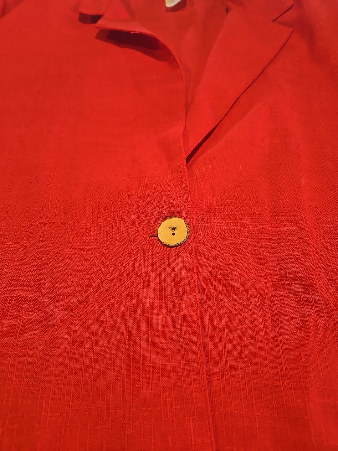 Vintage Copy Cats RED Blazer Size XL Shoulder Pads 80s/90s power look