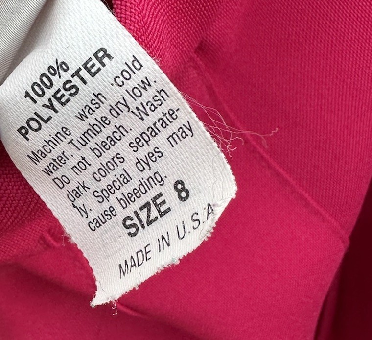Le Coq Sportif Pink Pleated Tennis Skirt Preppy Athleisure Size 8 Pickleball