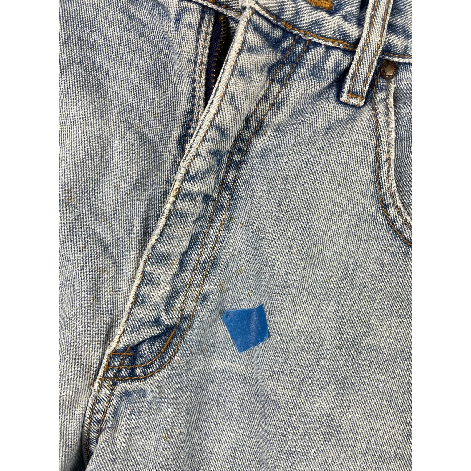 Northern Reflections Denim Mom Shorts 90s Boho Retro Light Wash Cotton 27