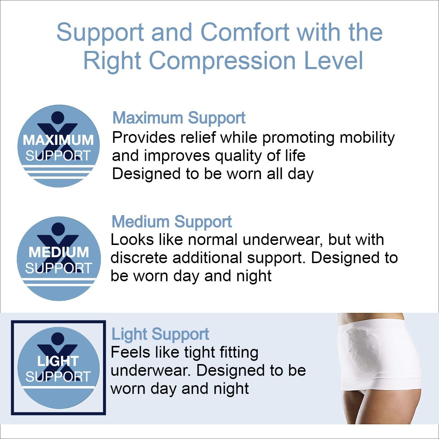 StomaSafe Plus Ostomy/Hernia Support Garment Light by TYTEX (Beige, M/L), 41-…