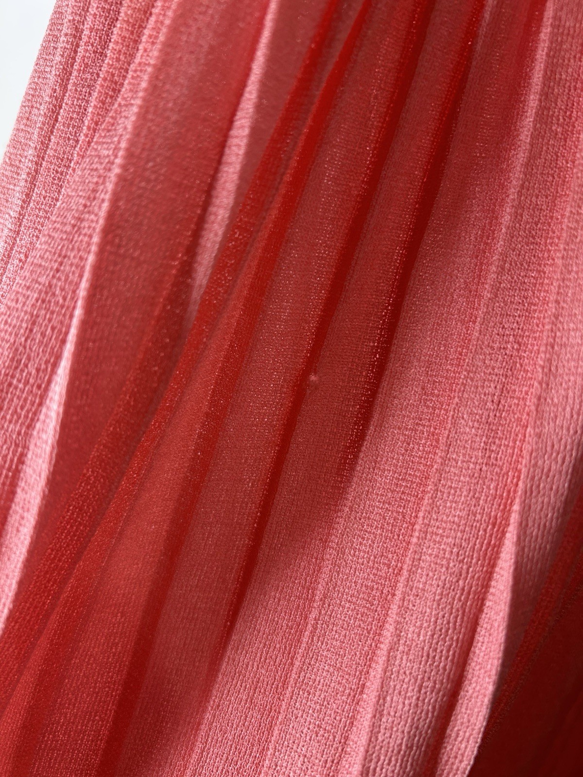 Vintage 1970’s Gino Paoli Dress Women’s Pink Pleated Fit Flare Italian