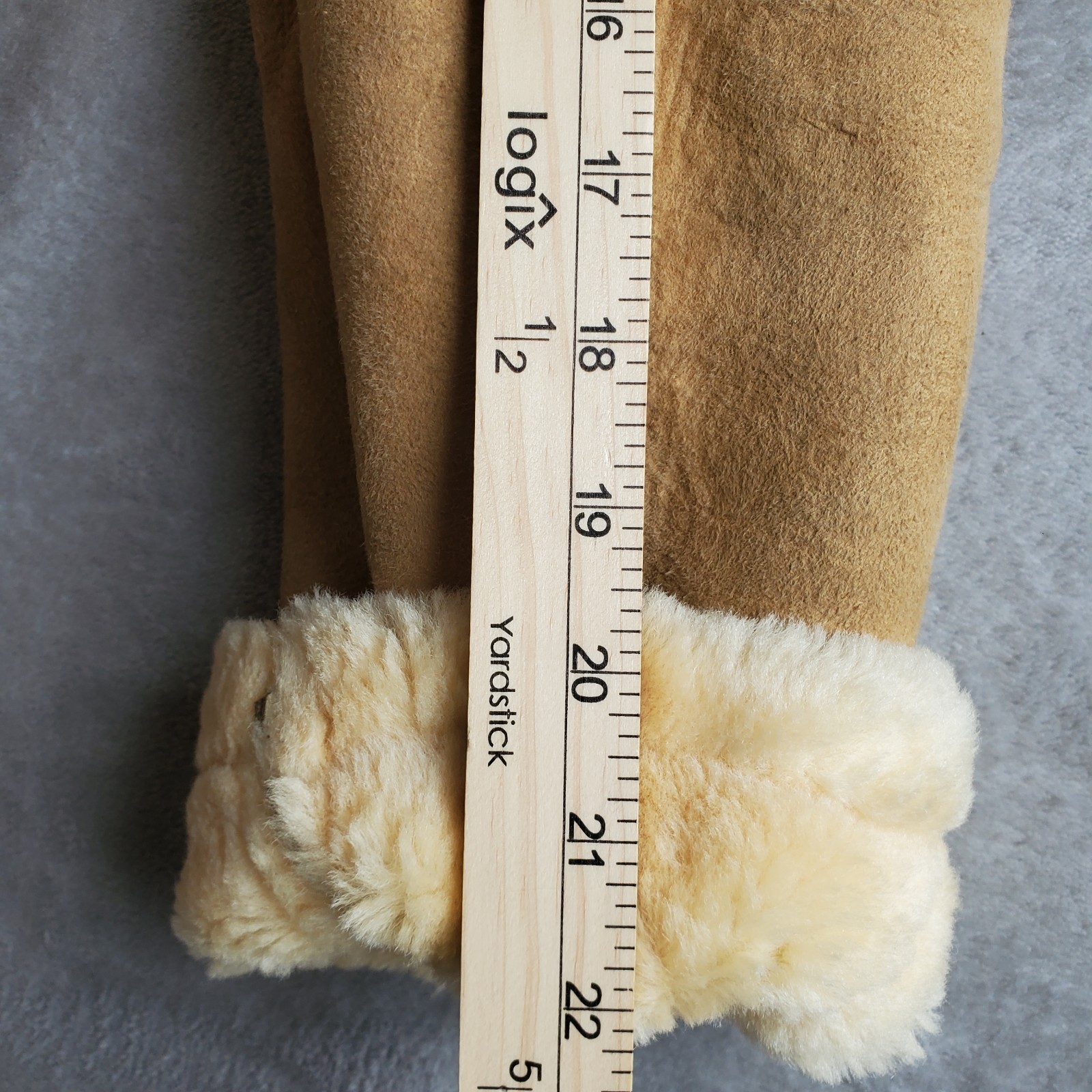 Vintage Knight Tailors Shearling Sheepskin Coat Genuine 70s Rancher Womens 10