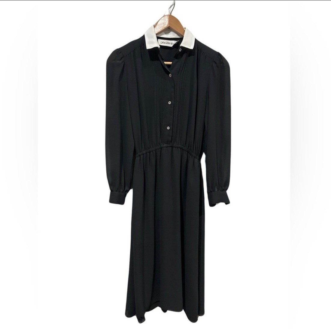 EUC Vintage Retro 1970’s 1980’s Saks Fifth Avenue Collared Dress by PSZ Size 4