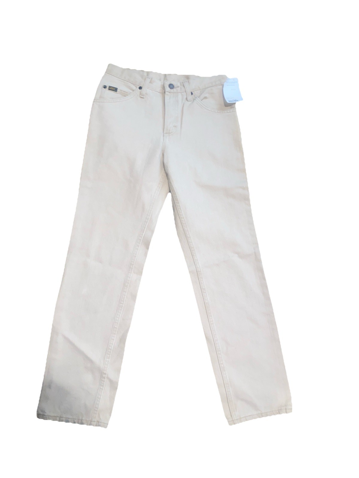 Vintage 80’s Lee Riders Jeans. Khaki Color. Size 29/30 USA. Cotton.