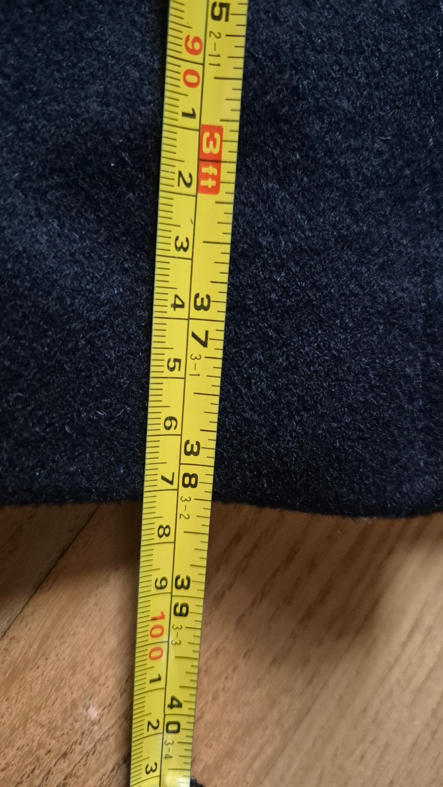 Loden vintage blue-green wool alpaca coat