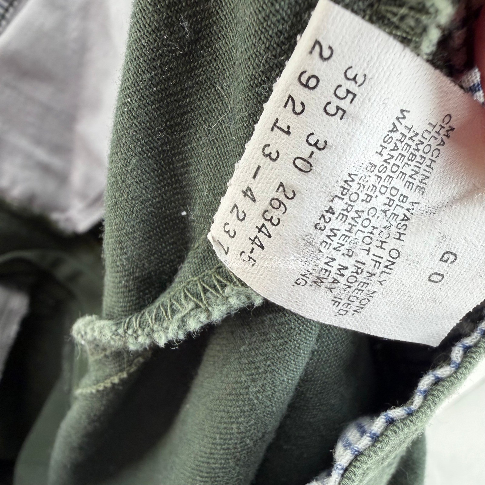 Dockers Pants Womens 24W Green Pleated High Rise Tapered Cotton Vintage 90s USA