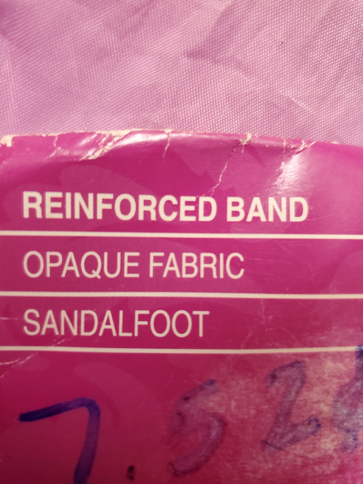 1987 Vtg Queen Size Tights Ivory White Reinforced Band Pathmark – USA Made