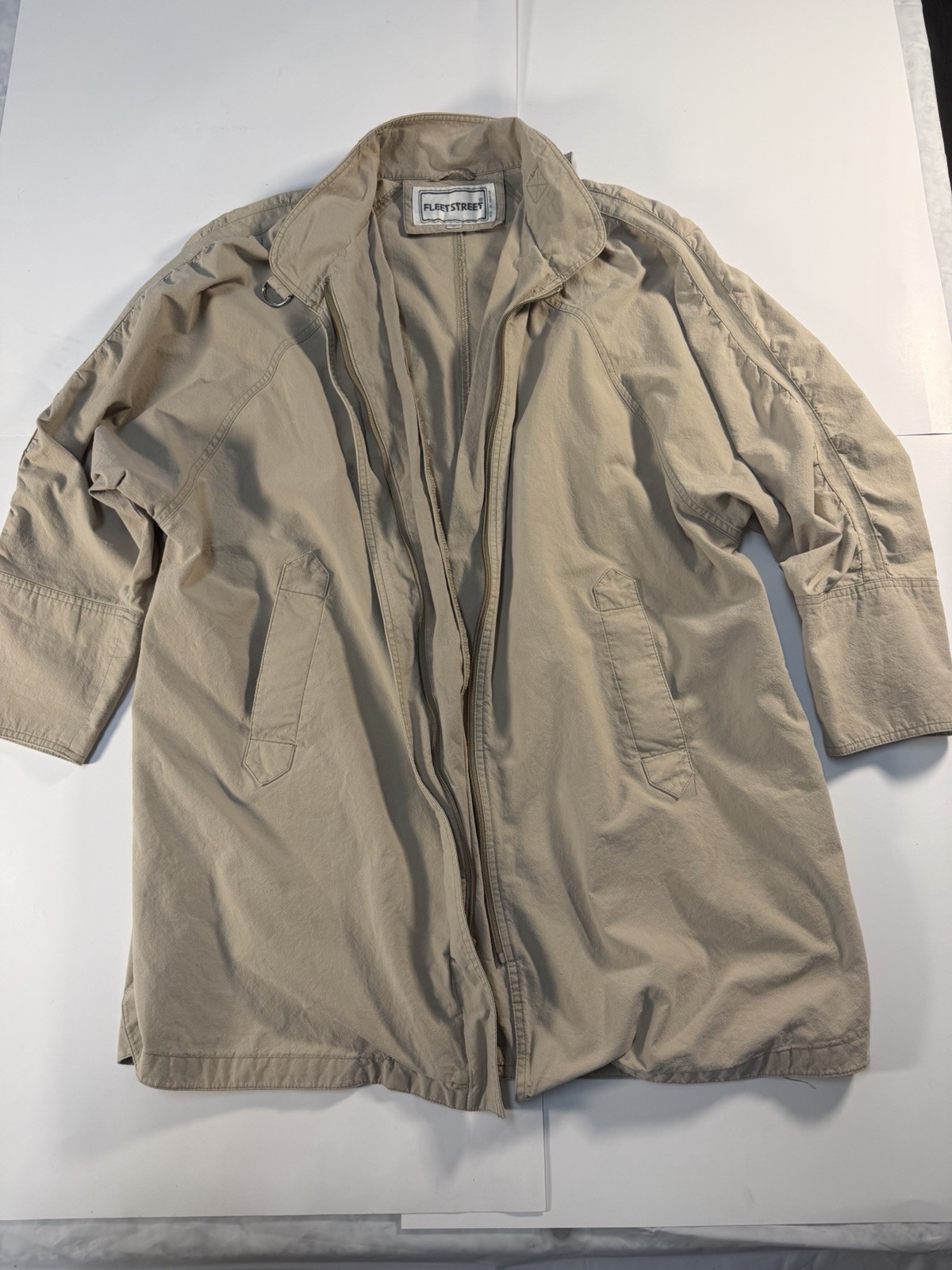 Women’s Vintage Biege Color Fleet Street Jacket Size 12