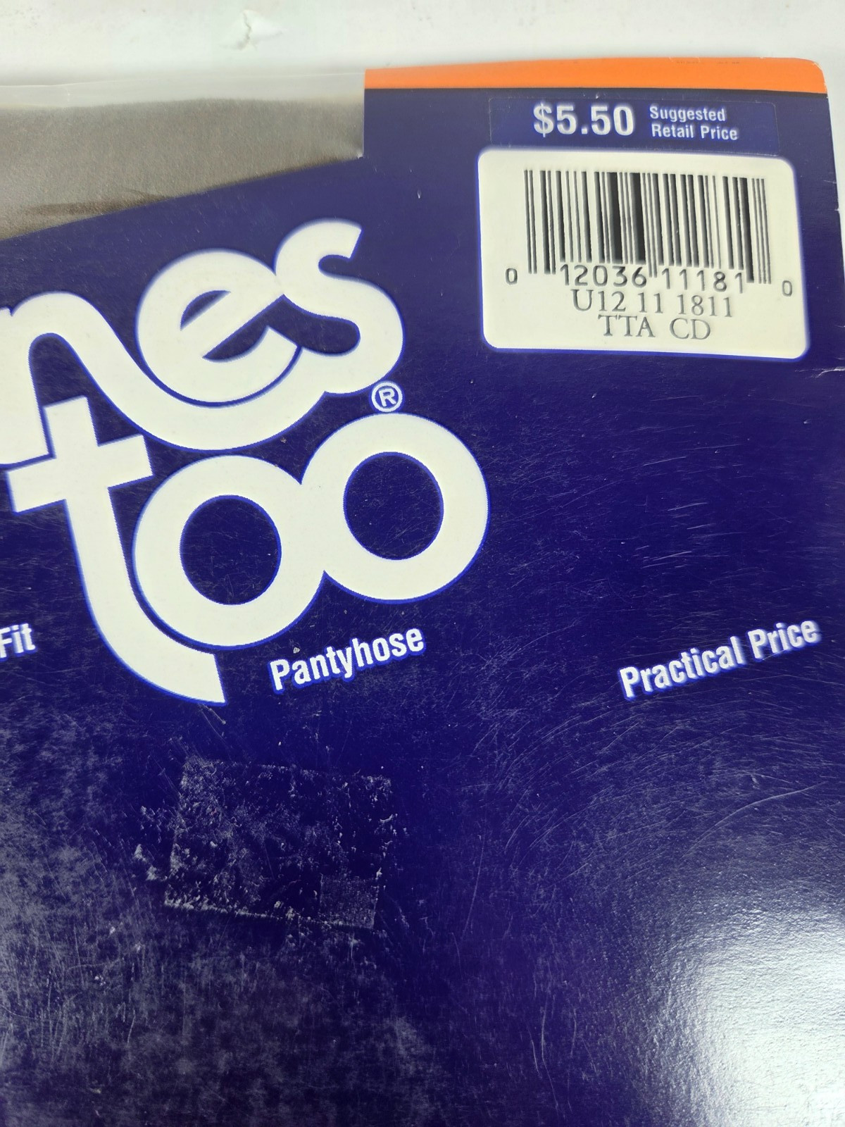 Hanes Too Light Support Sheer Pantyhose Sz CD Town Taupe Sandlefoot Style 157