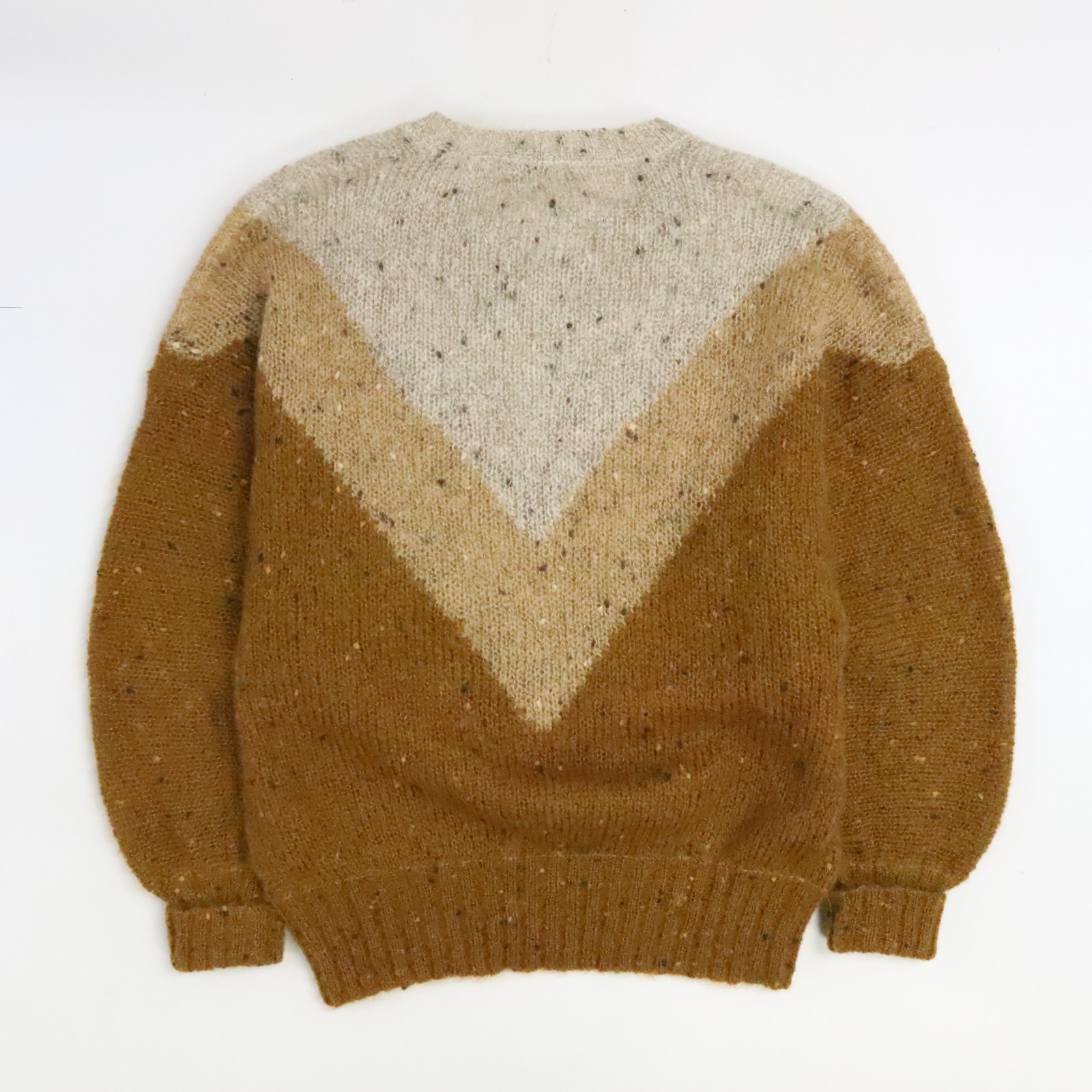 Vintage Agnona Altuna Mohair Wool Silk Sweater Womens Size 12 Italy