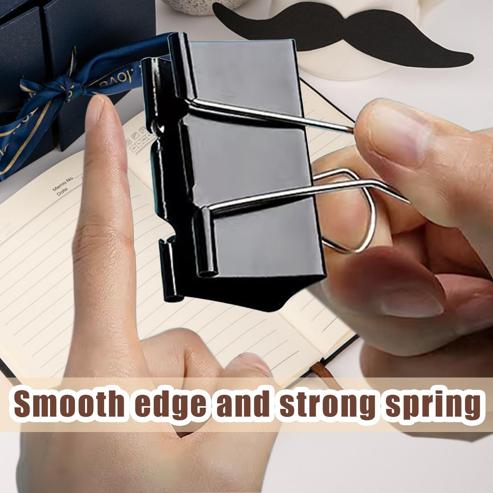 3 Inch Jumbo Binder Clips 36 Pack Heavy Duty Paper Clamps Office Home Supplies B