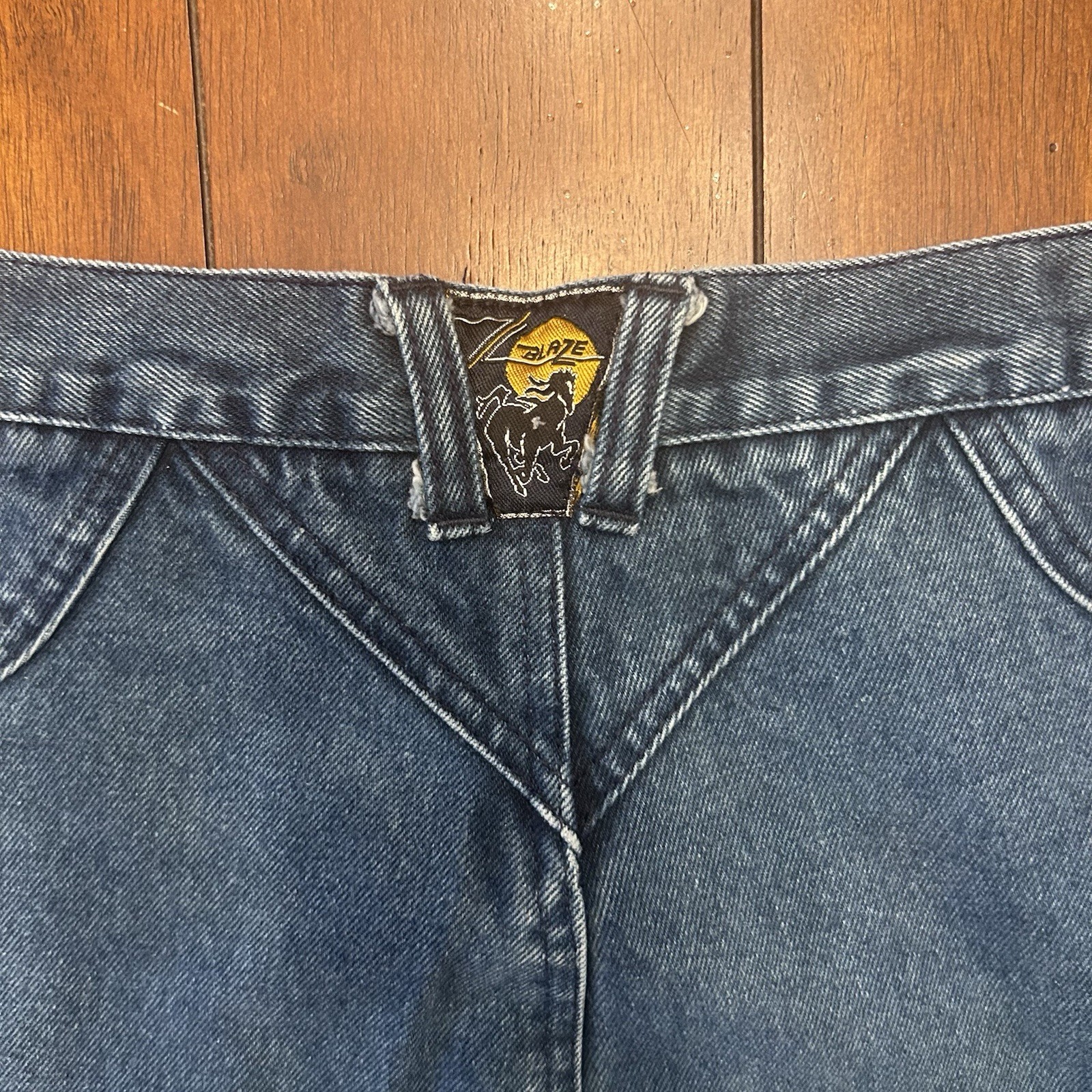 VTG Blaze Blue Bareback Jeans Rockies Rocky Mountain Jeans High-rise Size 11