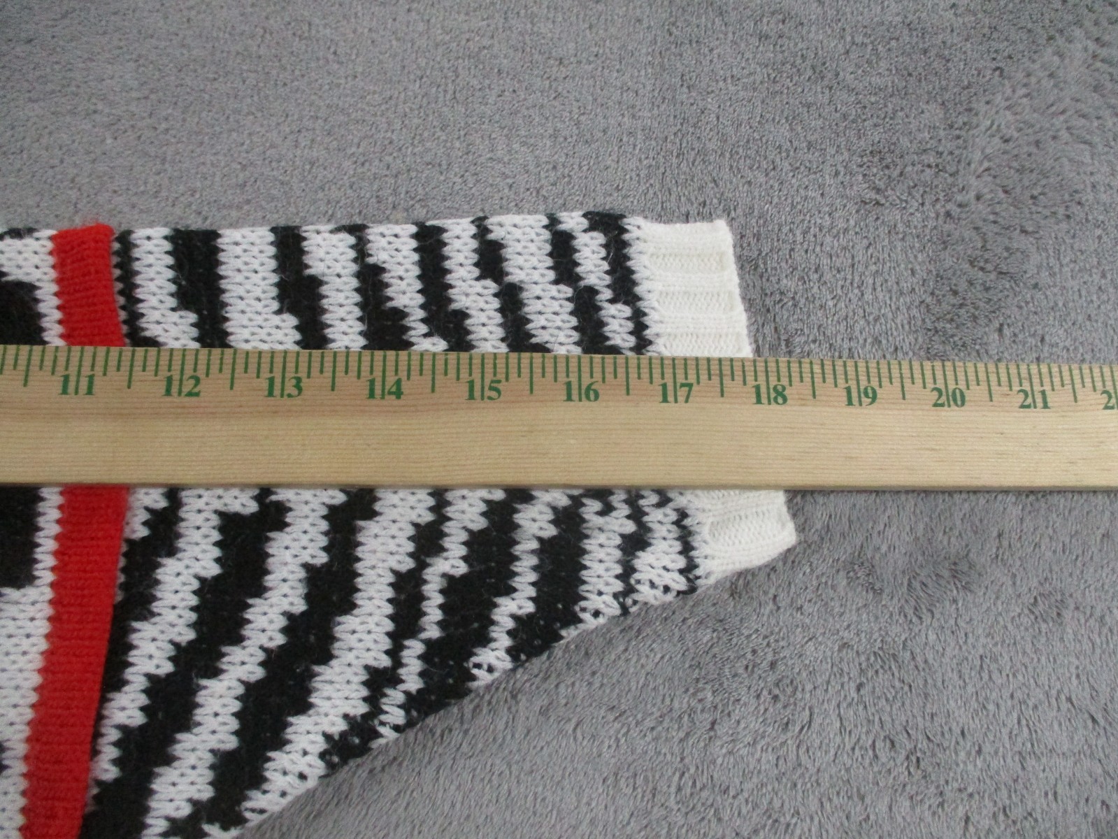 Vintage Croquet Club Sweater Womens Large Multicolored Geometric Long Sleeve EUC