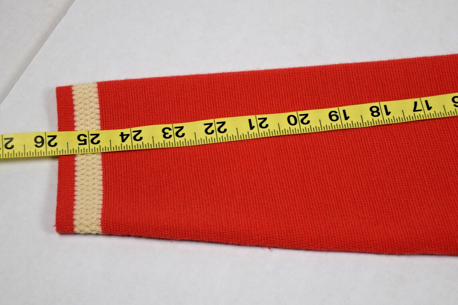 Vintage Sweater Top Skirt Set S/M 50s Tai Tung Orange Pink Lambs Wool 3 Piece
