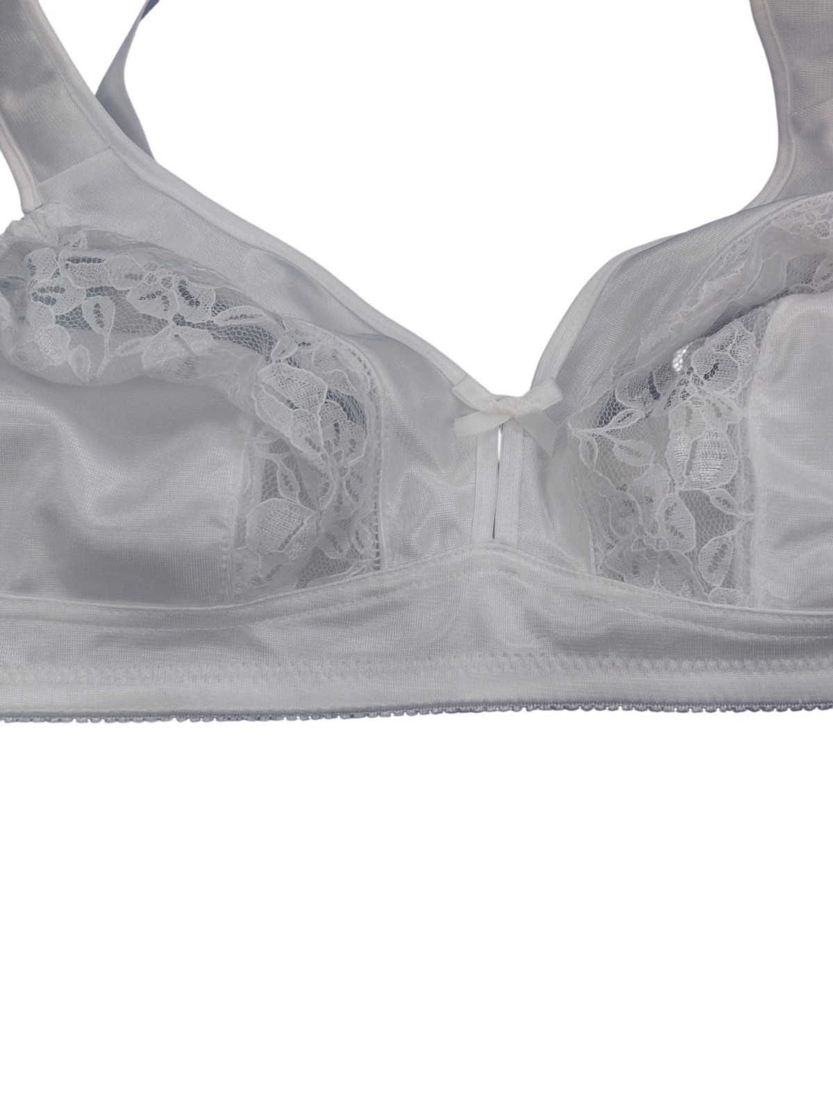 Vintage White Bra Size 36B