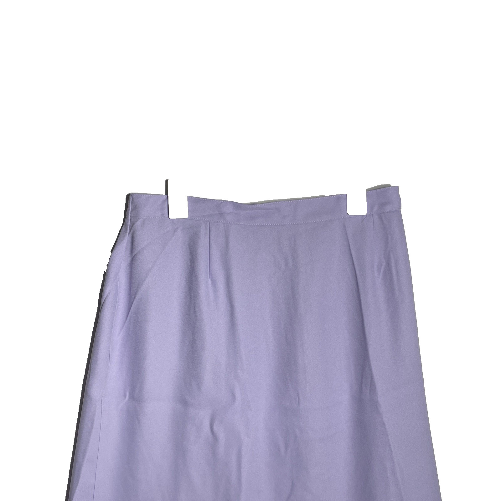 Purple Knee Length /w Elastic Stretch Waistband And Zipper Size 2X Large