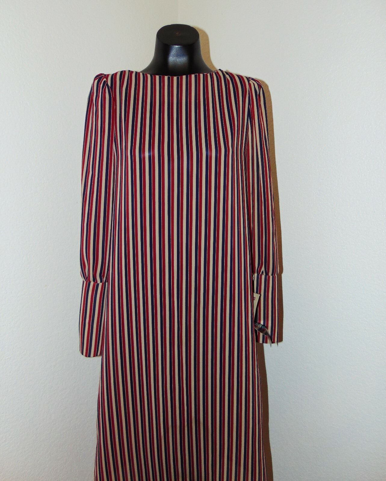 Vintage 1980s Striped Design Dress by Ragtime in sz 9/10