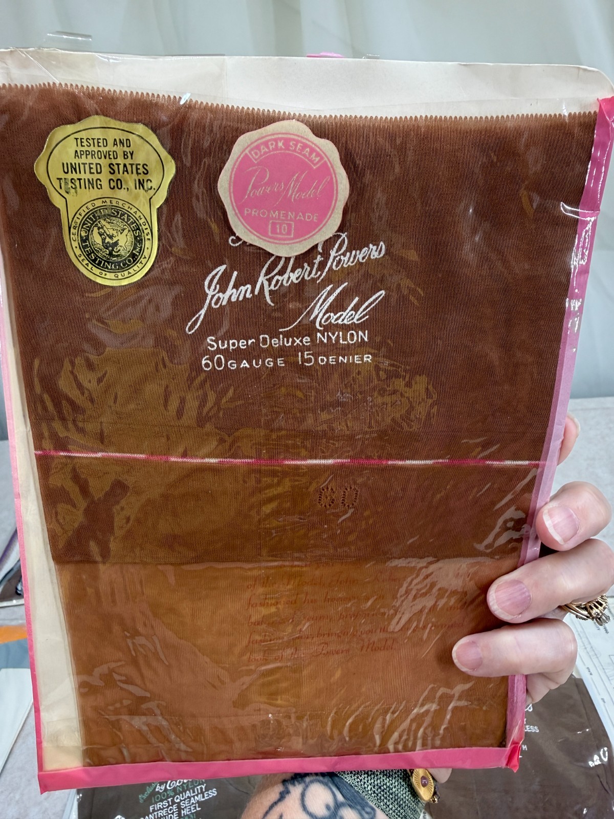 12 Pc Vintage Nylon Stockings Hosiery Lot NOS Sears Corbett Bonnie Doon Powers