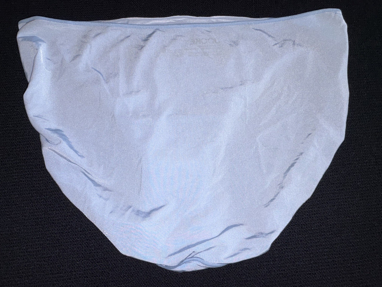 Jockey Y2K Panty Underwear Baby Blue 6 M Brief Hi-Cut Very Soft
