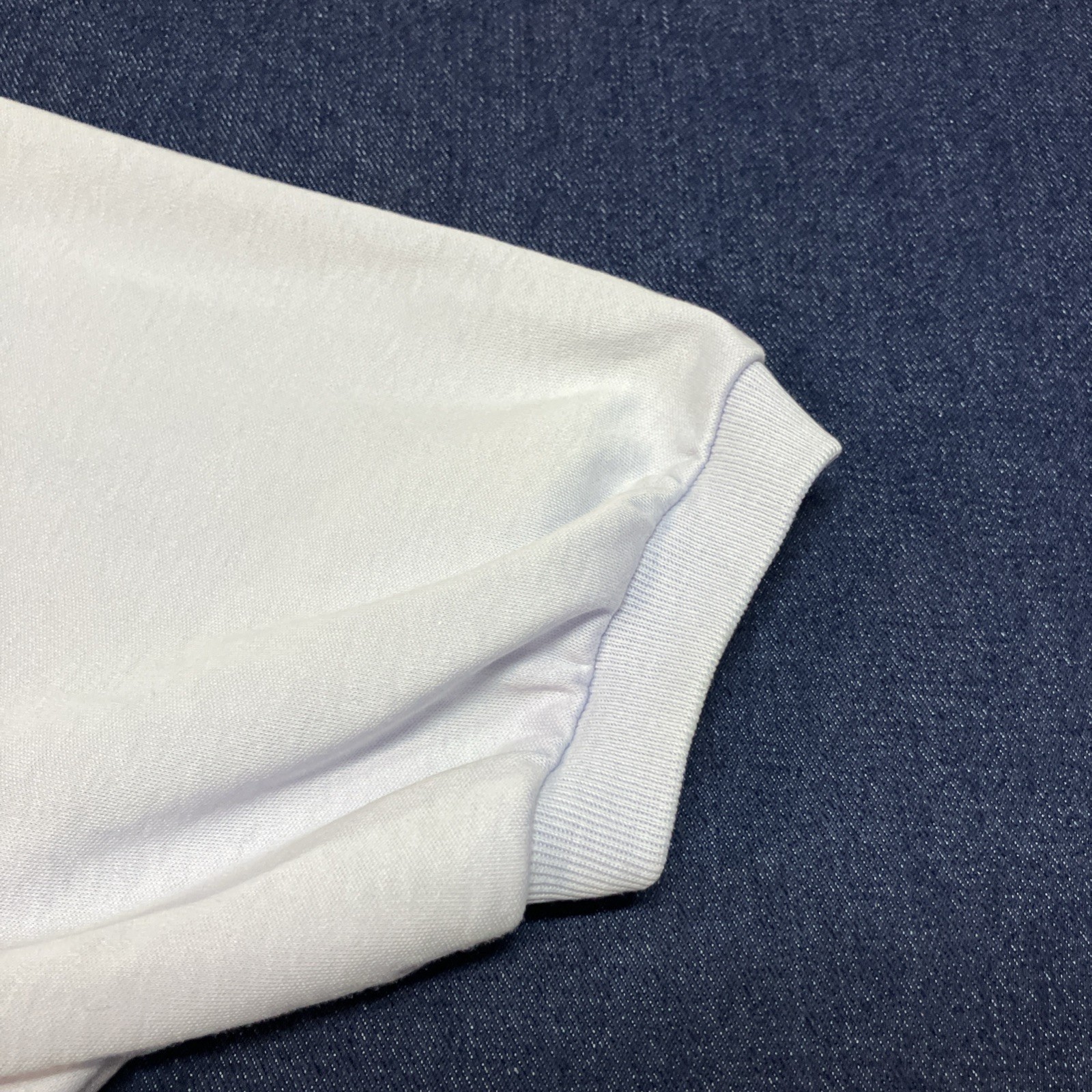 Vintage 70s 80s Jantzen Banded Button Collared Short Sleeve Knit Shirt Blue M