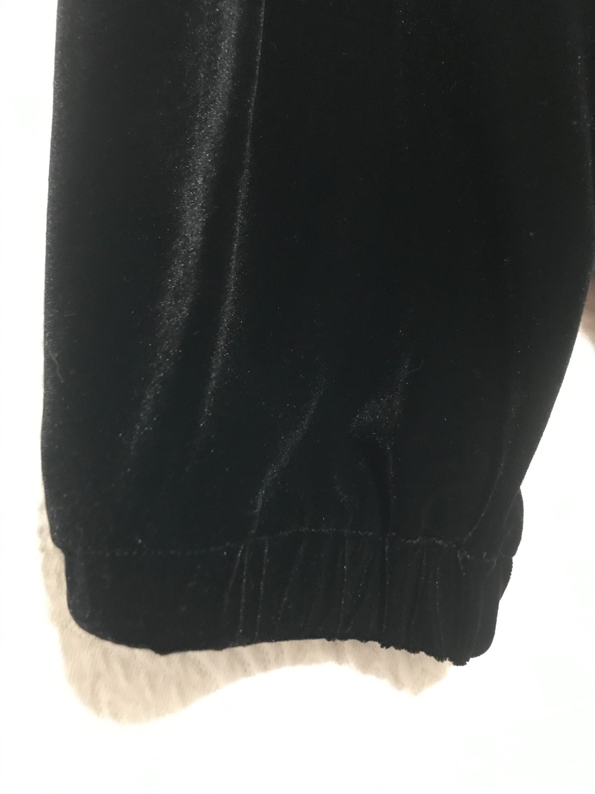 Vintage Joan Leslie Velvet 3Pc Outfit Jacket /Top Sz XL Skirt Sz L Black Leopard