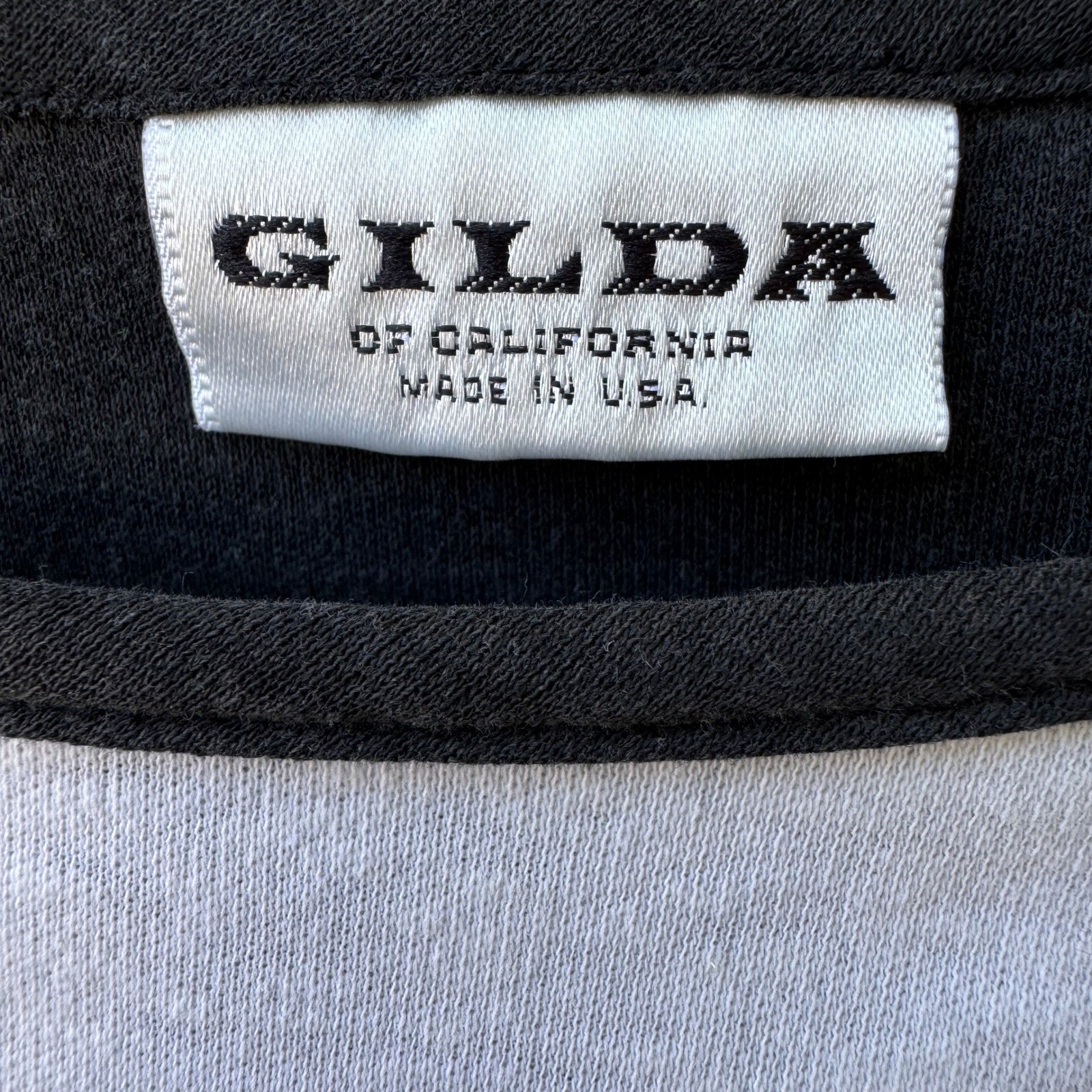 Gilda of California Vintage 80s Mod Minimalist Dolman Sleeve Sunburst Knit Top