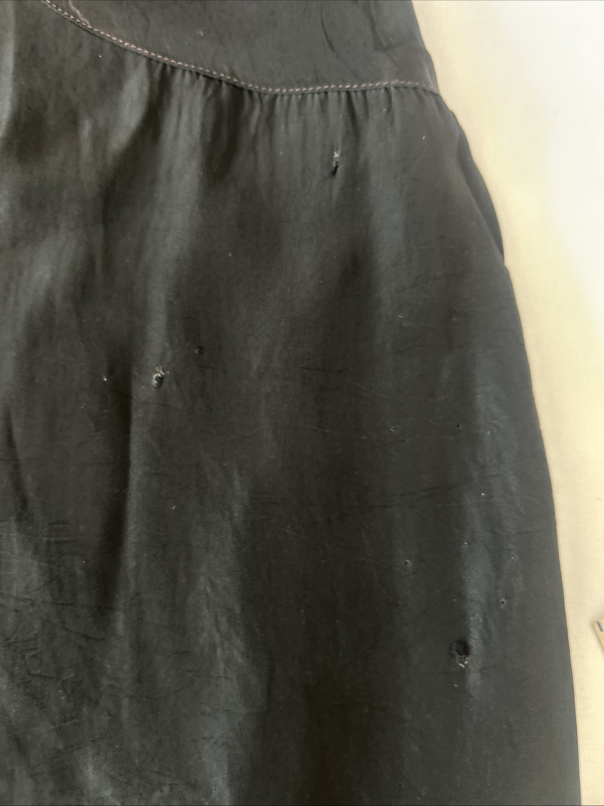 Vintage 1940/50’s Miss Elaine Precisionals Liquid Rayon Tricot in Black Size-S