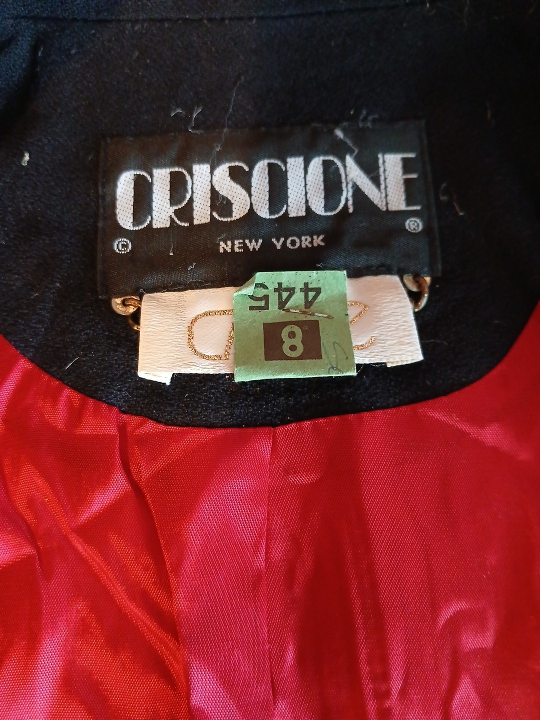 Vintage 80s Criscione Jackets Womens Zebra