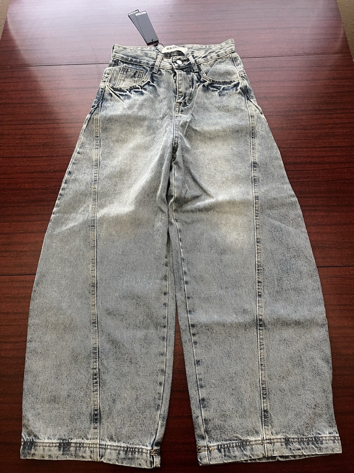 Realtakai Jeans 28×27 Wide Bottom Fear Winext