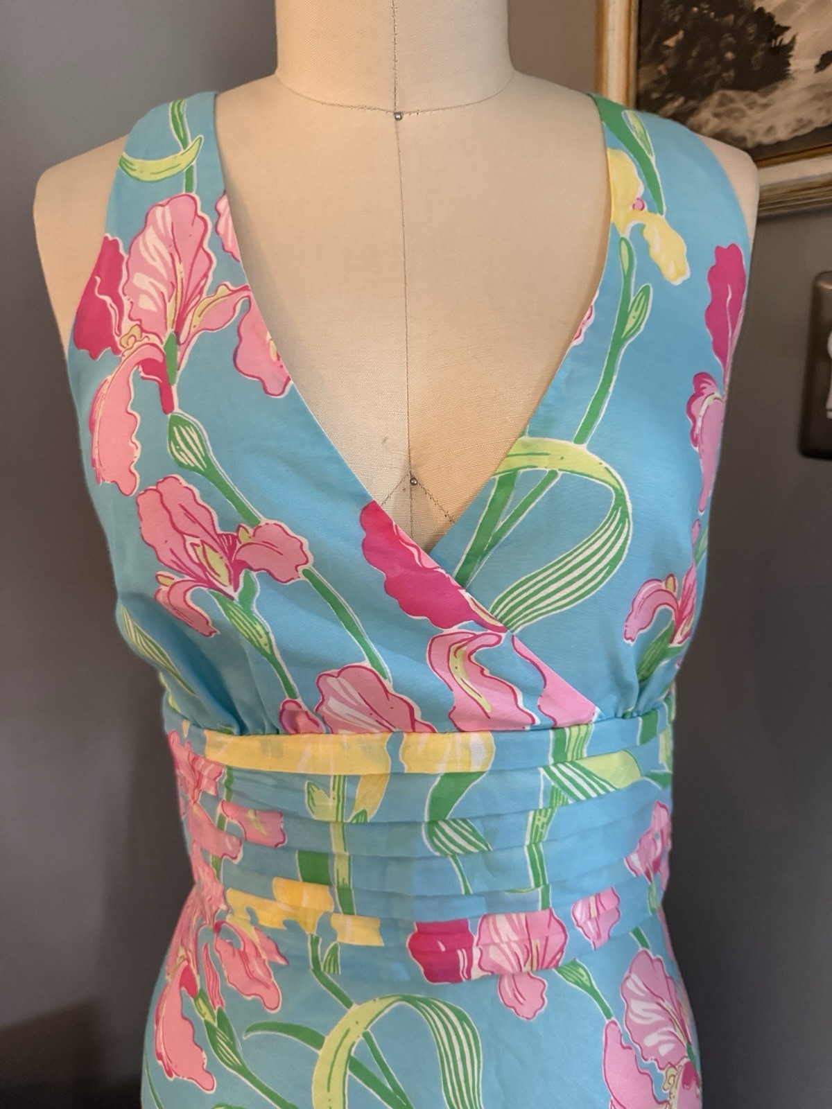 Vintage Lilly Pulitzer Cotton/Silk Blend Dress