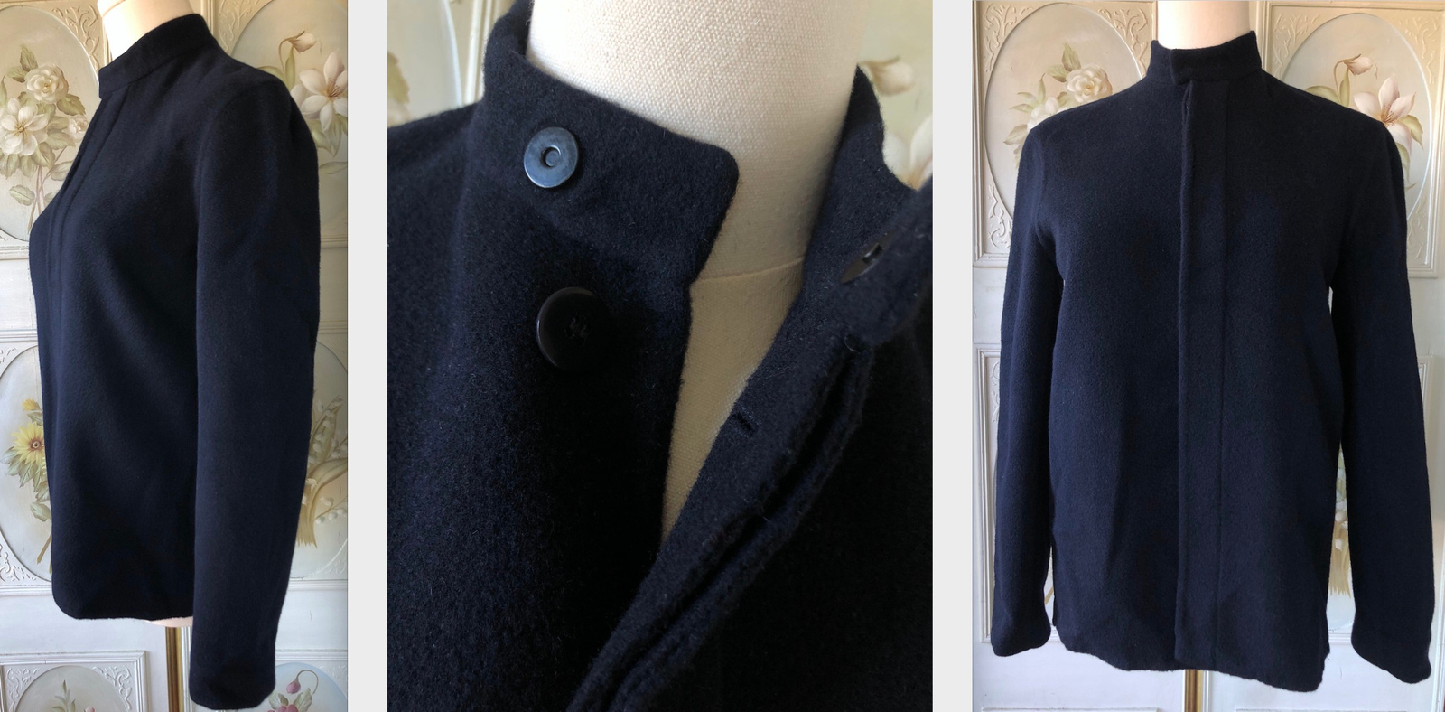 RALPH LAUREN BLACK LABEL SOFT WOOL ANGORA CASHMERE JACKET WOMEN’S USA-MADE 2 EUC