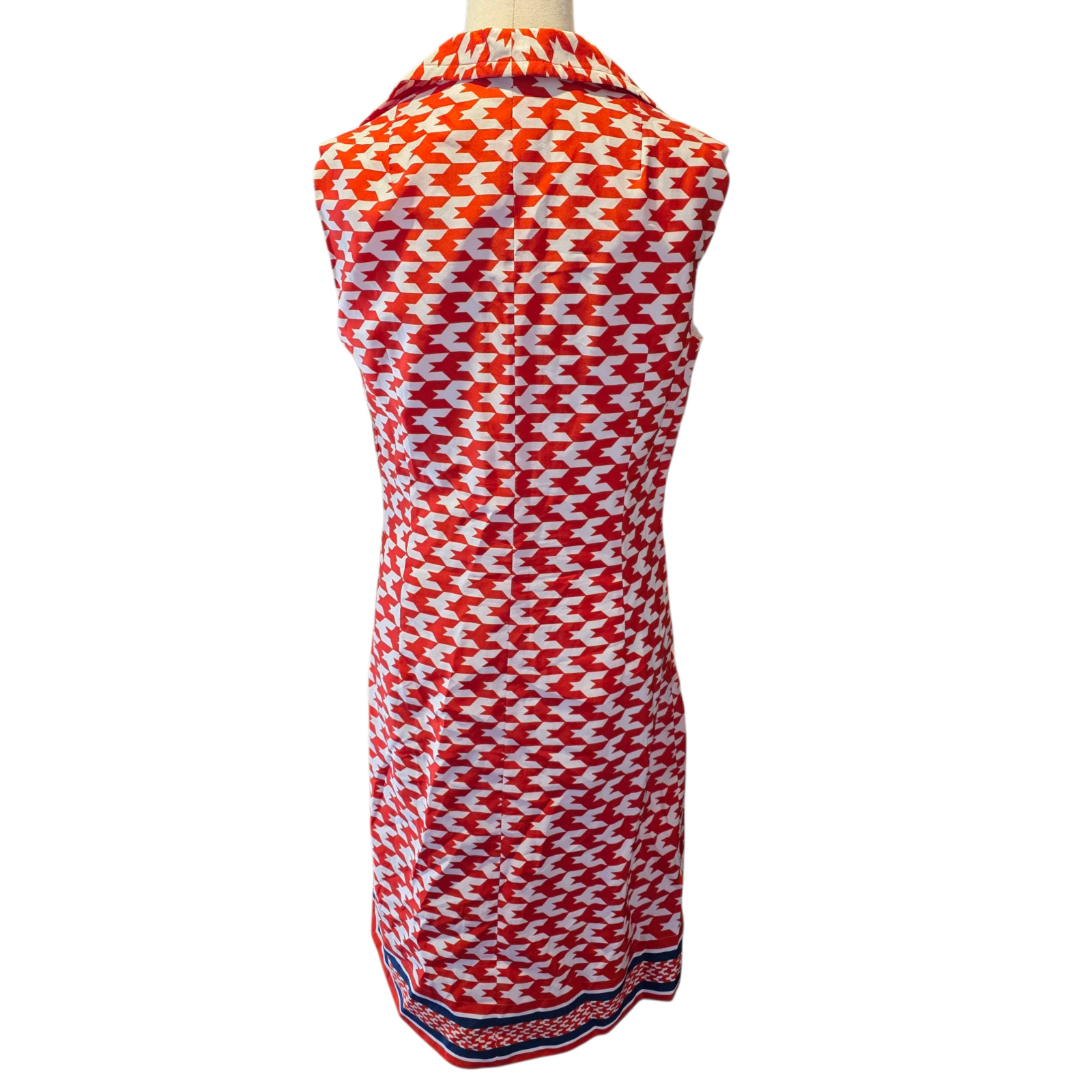 Strauss Modell Dress Tennis Sleeveless Vintage Rockabilly Size 40 / AU 10 READ