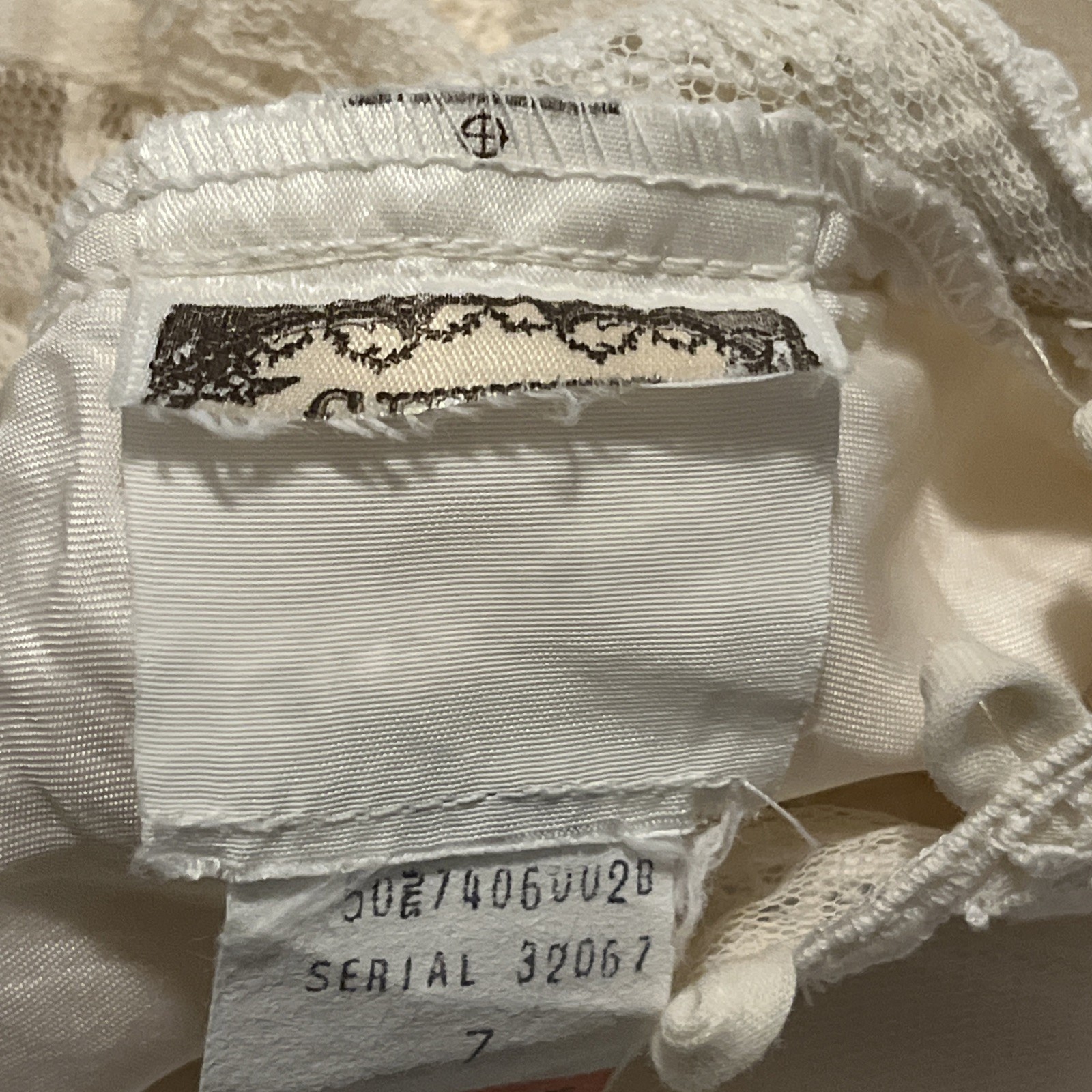 Gunne Sax 70’s Victorian Prairie Bridal Dress Crème Lace Romance Lined Rare Find