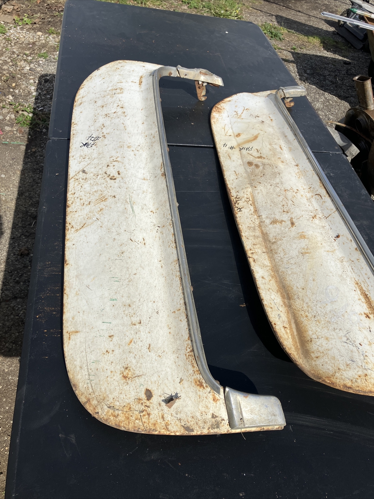 Pair Of Vintage 1950’s 1960’s 1970’s ? Fender Skirts