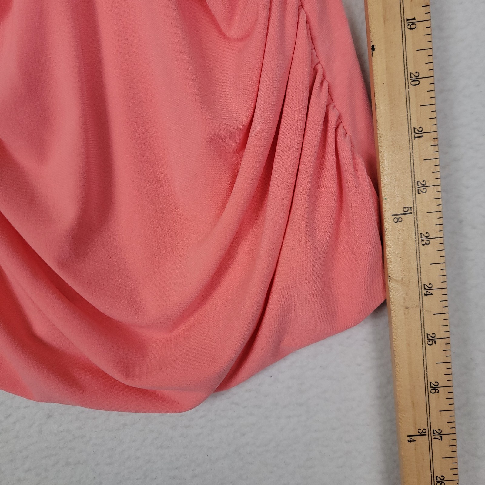 Peep Studio Vintage Coral Pink Crochet Back Tank Top Women’s Medium Y2K