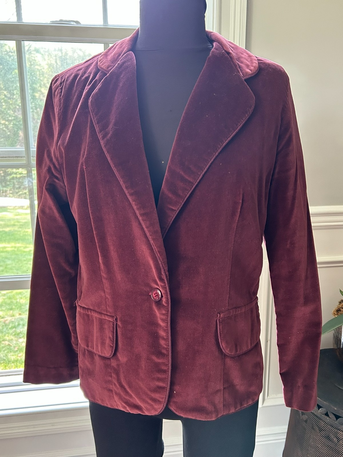 Vtg CollegeTown Blazer Jacket – Chocolate Brown Suede Women’s Sz 14