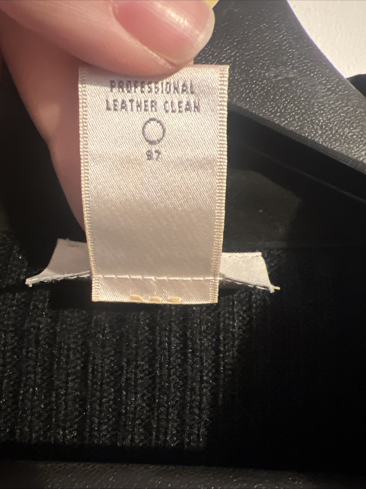 Studio Works Women’s Black Brown Patchwork Genuine Leather Zip Jacket Size L