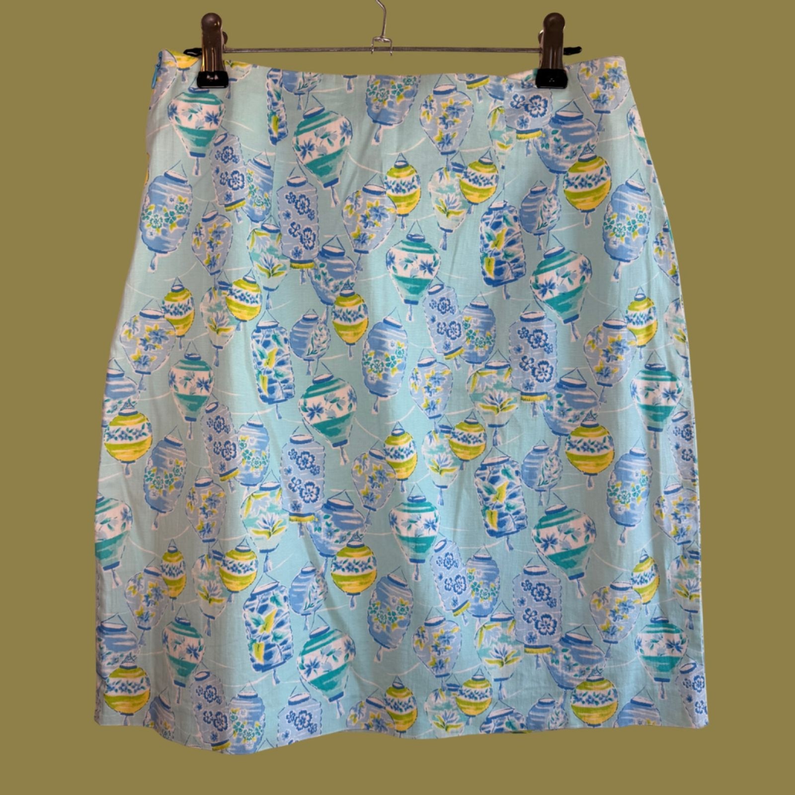 Vintage 90’s Logic Paper Lantern Mini Skirt